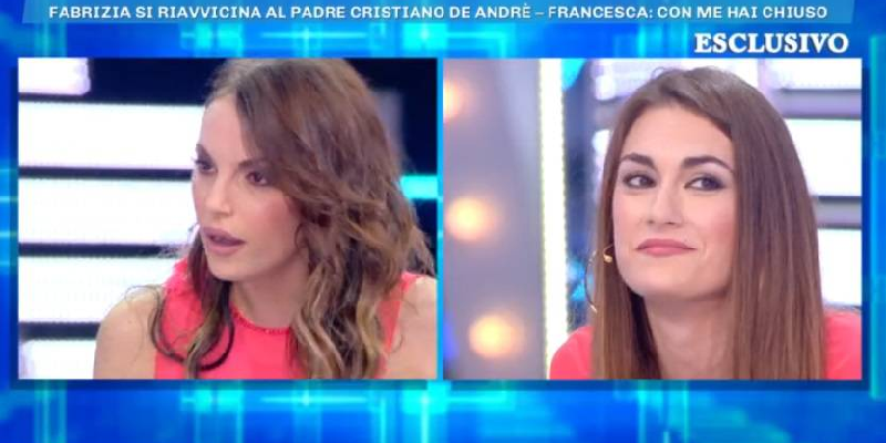 Domenica Live, Fabrizia e Francesca De Andrè