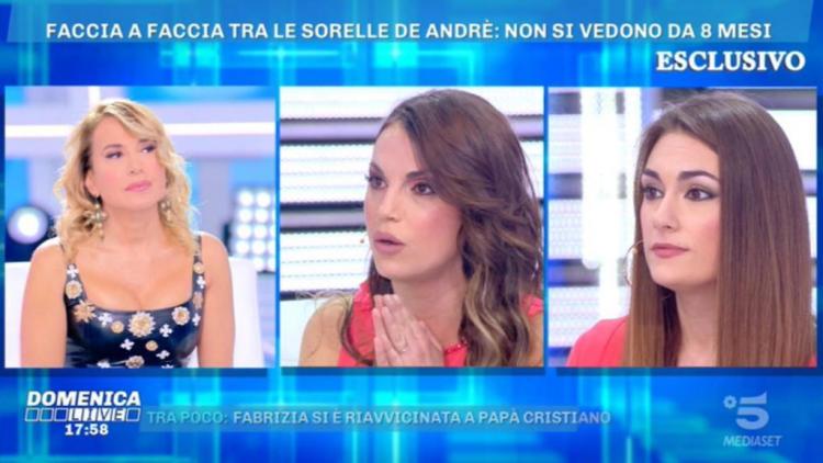 Domenica Live, Francesca e Fabrizia De André