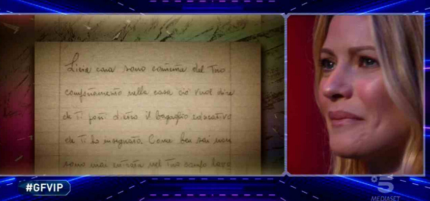 GF Vip, sorpresa Licia Nunez