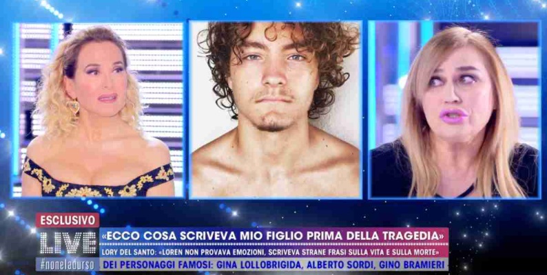 Live-Non è la d'Urso, Lory Del Santo e Loren