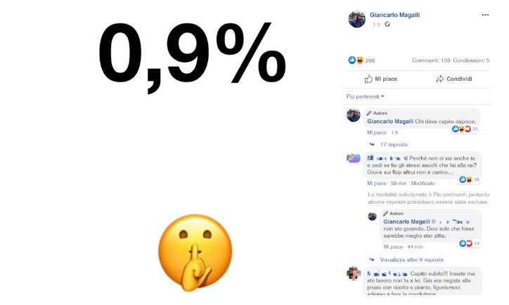 Magalli contro Adriana