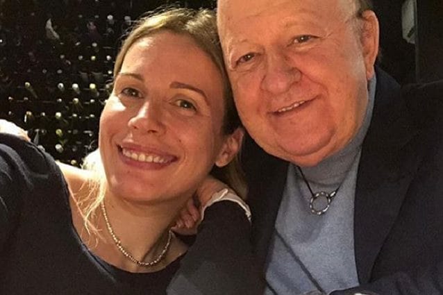 Massimo Boldi e Irene Fornaciari