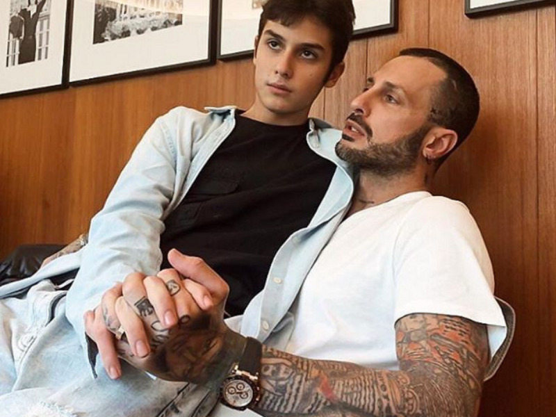 Carlos e Fabrizio Corona