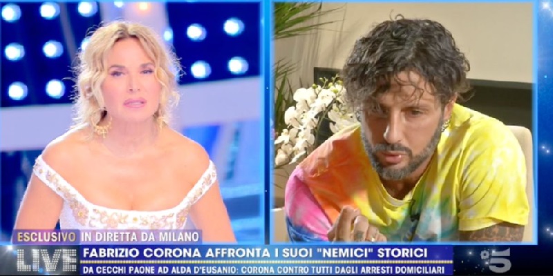 Corona, Live-Non è la d'Urso