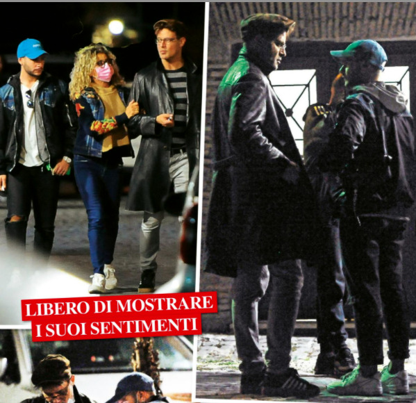 Garko e Gaetano con Imma e Eva