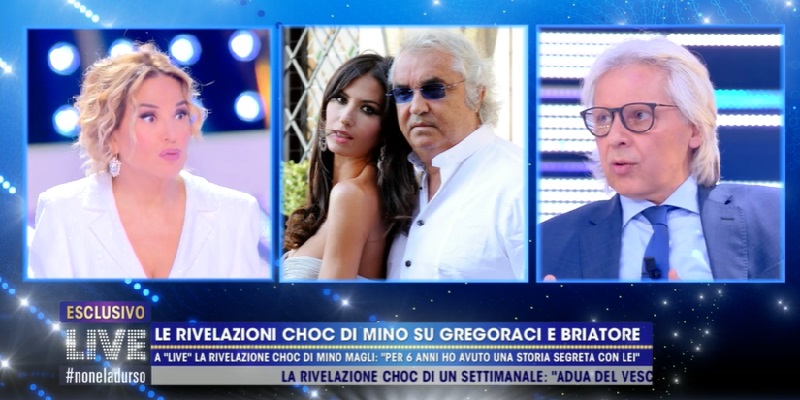 Mino Magli, svela accordo tra Gregoraci e Briatore