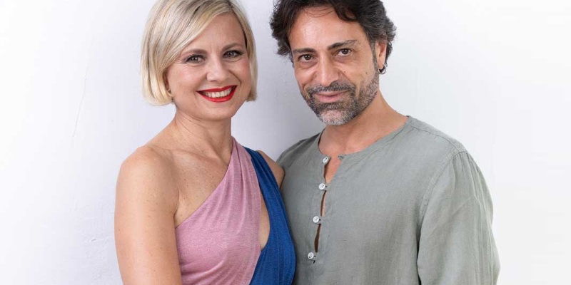 Pietro Delle Piane e Antonella Elia