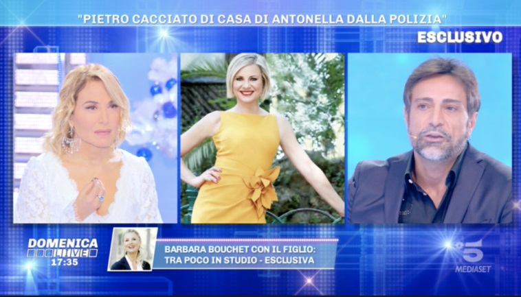 Antonella Elia caccia Pietro