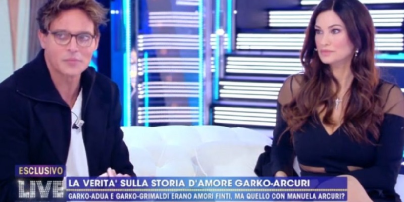 Confronto Arcuri e Gabriel Garko