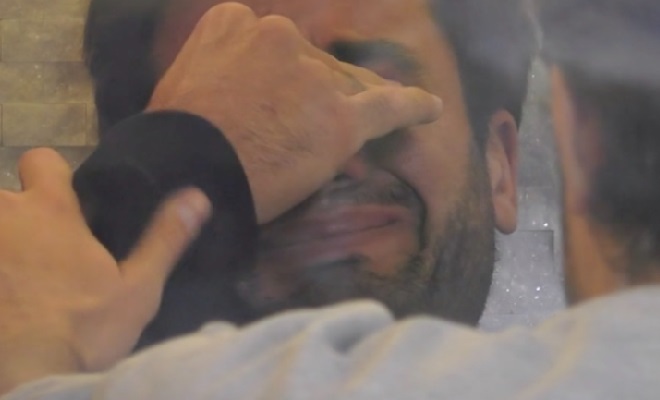 lacrime Pierpaolo Pretelli