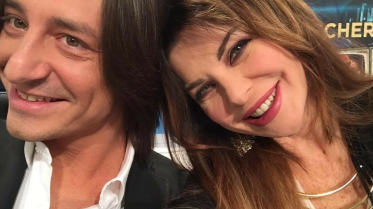 Alba Parietti e Francesco