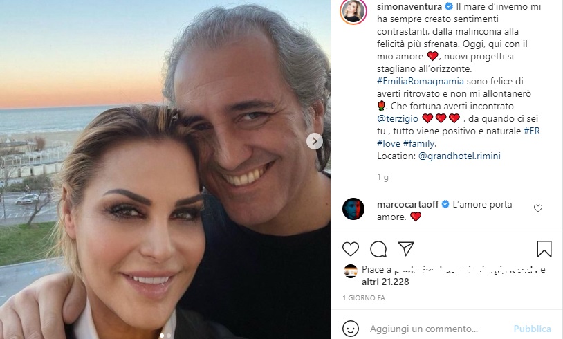 Ventura dedica compagno