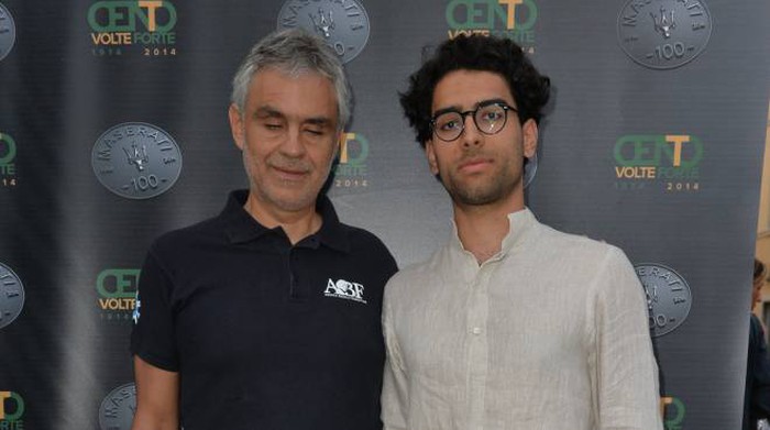 Chi sono i figli di Andrea Bocelli, Amos, Matteo e Virginia