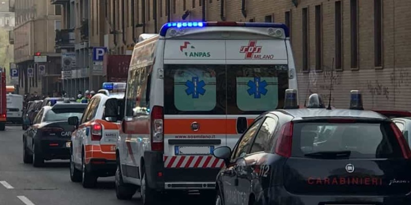 Milano 92enne precipita dal balcone e muore