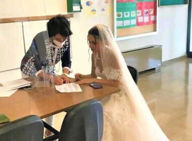 insegnante abito da sposa