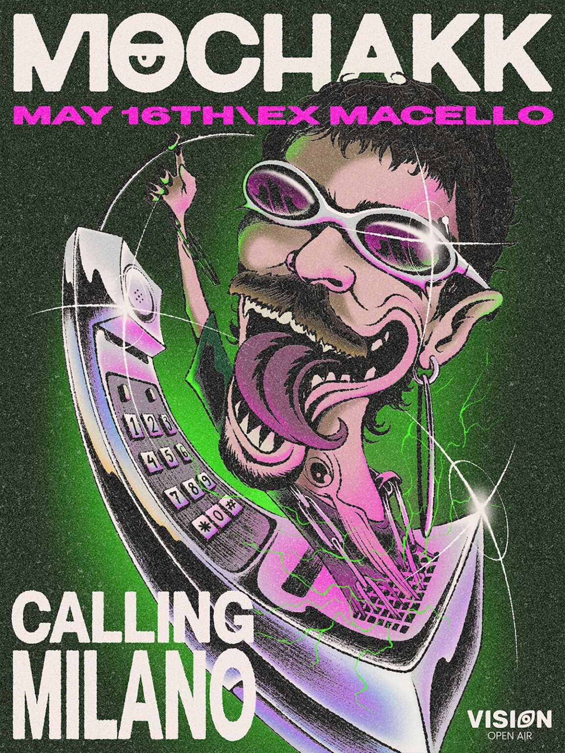 Vision Open Air presenta Mochakk Calling Milano
